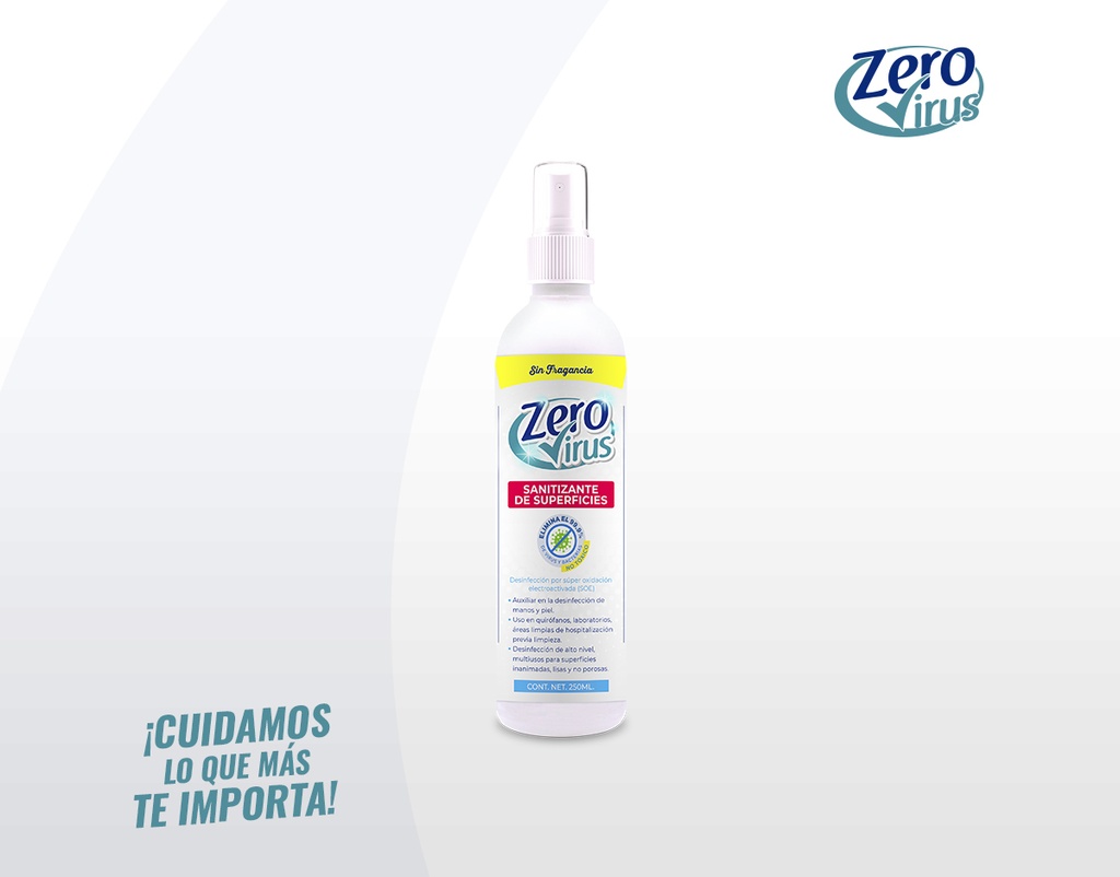 Sanitizante de superficies 250 ml