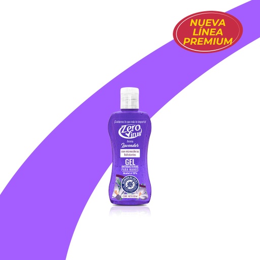 [319] Gel Antibacterial Premium Lavander Con Jojoba 60 ml