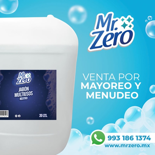 [CO104] Jabón Líquido Zote Blanco 20 Litros