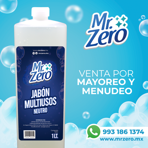 [CO204] Jabon Liquido Zote Blanco 1L