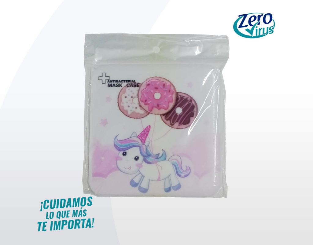 Porta cubrebocas infantil