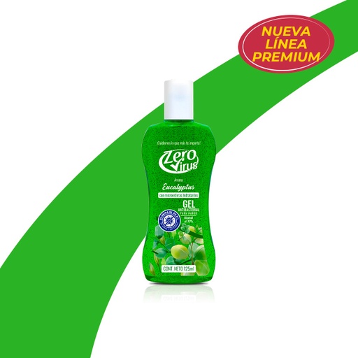 [322] Gel Antibacterial Premium Eucalipto Con Jojoba 125 ml